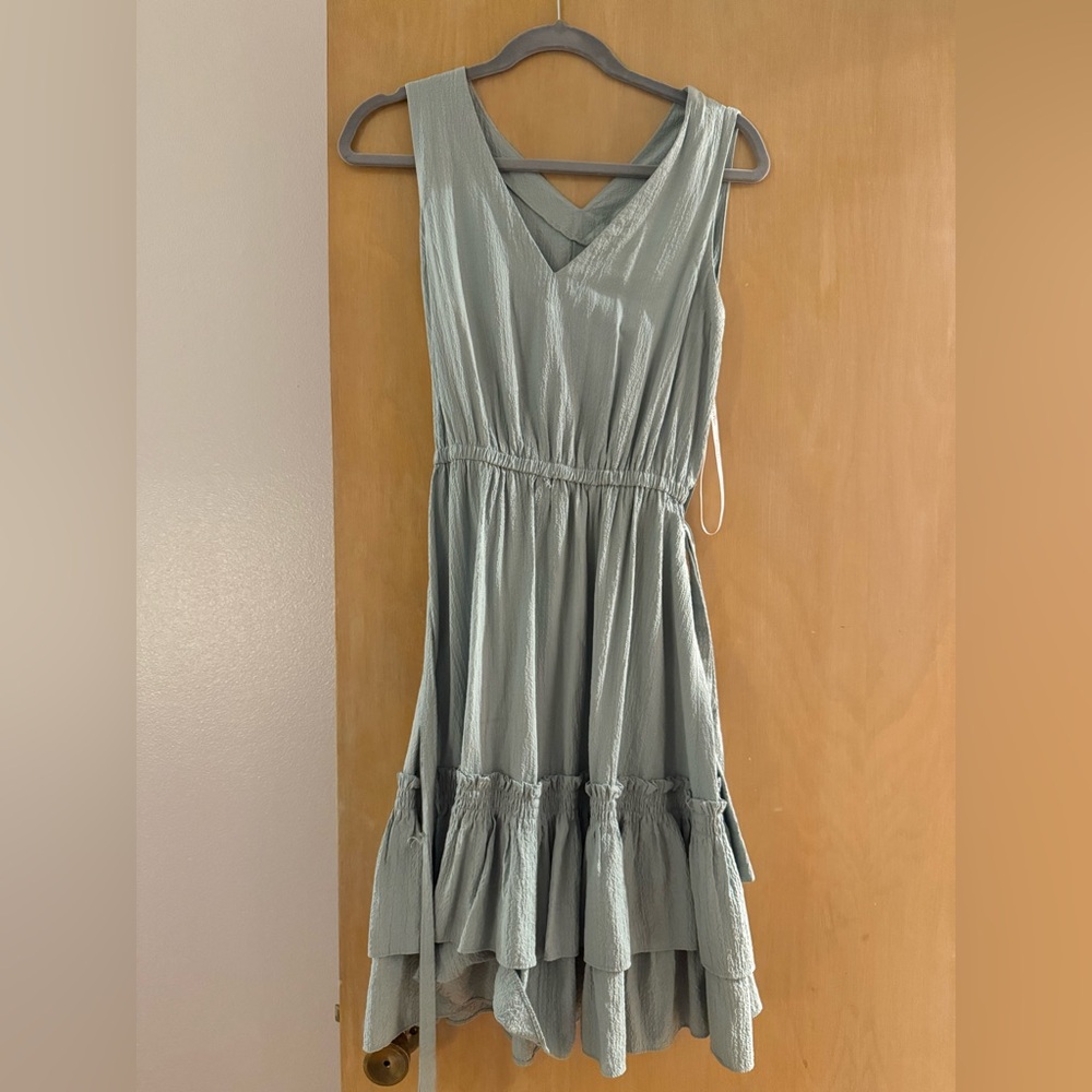 Green Calvin Klein dress
